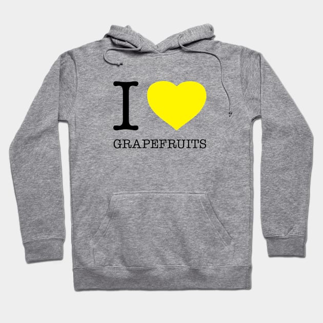 I LOVE GRAPEFRUITS Hoodie by eyesblau